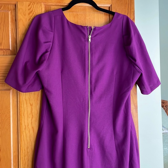 Purple shift dress - Picture 2 of 6